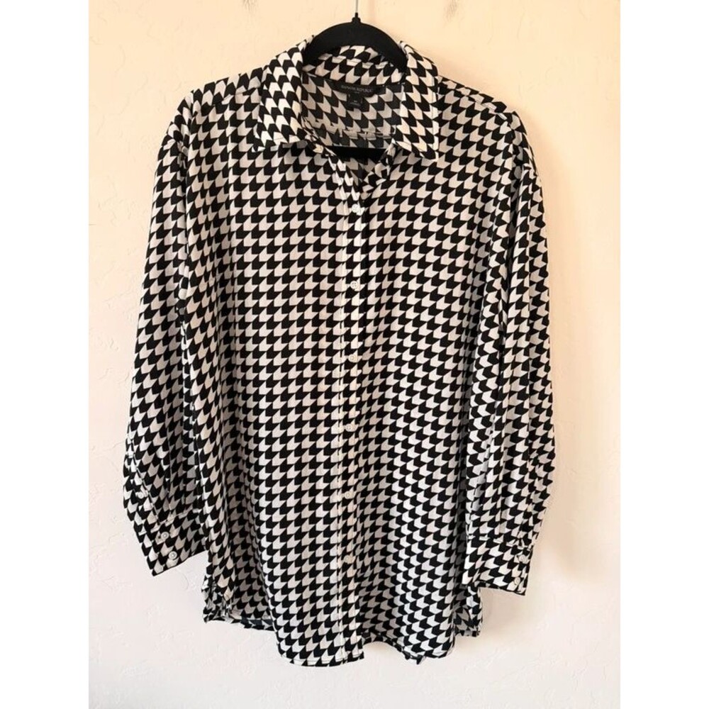 Banana Republic Houndstooth Print Size M